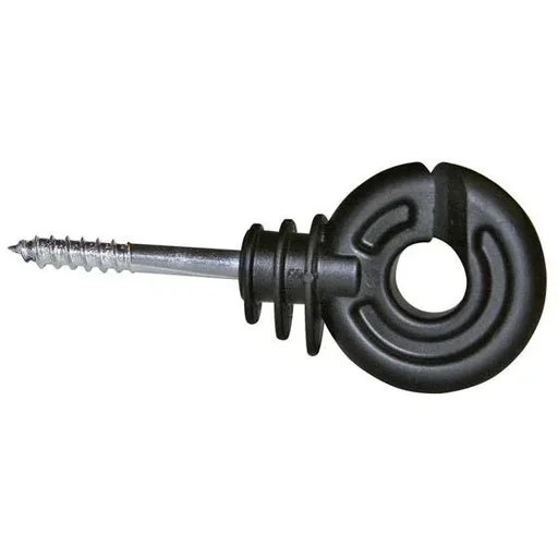 "Ring Insulator Compact, Black Short Carrier, 120 pieces in a bucket image"