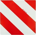 Warning sign foil cut, 423 x 423 mm