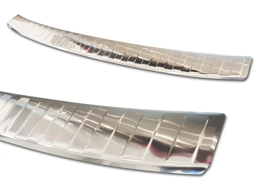 "Stainless steel loading sill protection, BMW X2 F39 with M-Package, 2018> OEM quality with soft, deburred edges image"