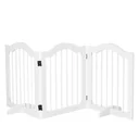 Whether for stairs, house entrances or as a room boundary - with this barrier your dog stays in his secure area