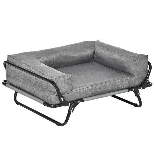 "2-in-1 dog bed outdoor pet sofa with steel frame raised dog sofa sleeping place for cats dogs breathable abne image"