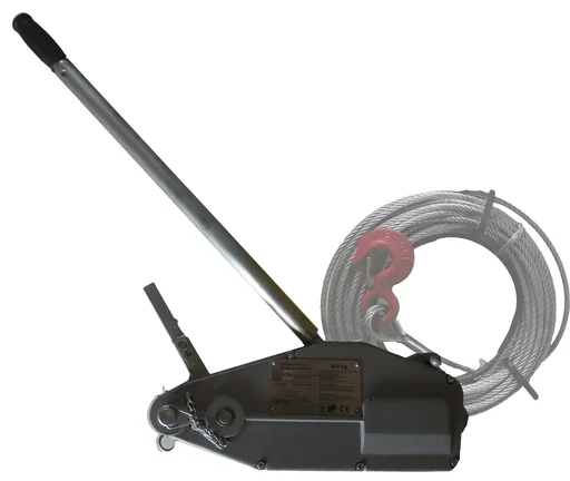 "Cable puller including lever tube, without cable, payload 800 kg, cable Ø 8.3 mm image"