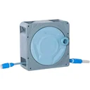 Hose reel - 10 meters - gray/blue - 31.5 x 13 x 31 cm