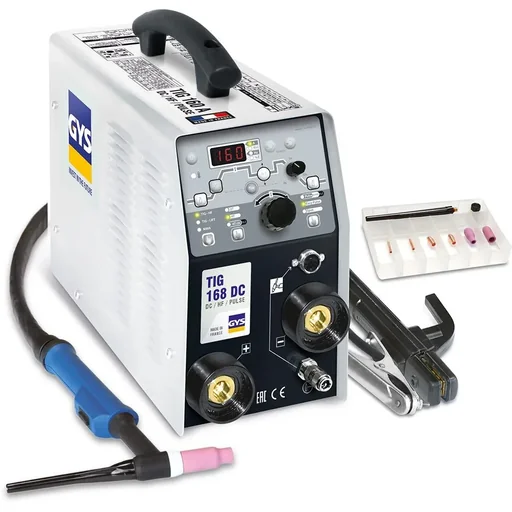 "Welding inverter TIG 168 HF DC with accessories image"