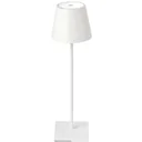VT-7703 Table Lamp - 3000K - Dimmable by Touch - Rechargeable - White