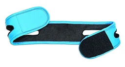 Anti-snurk band, blauw/ zwart