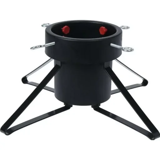 "Christmas tree stand - Medium - for trees up to 2 meters - 1.8L water reservoir - Black image"