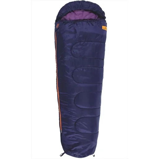 "Cosmos Jr sleeping bag purple image"