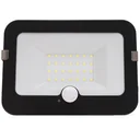 LED floodlight with motion detector, 30 watts, IP44, 195 x 140 x 36 mm