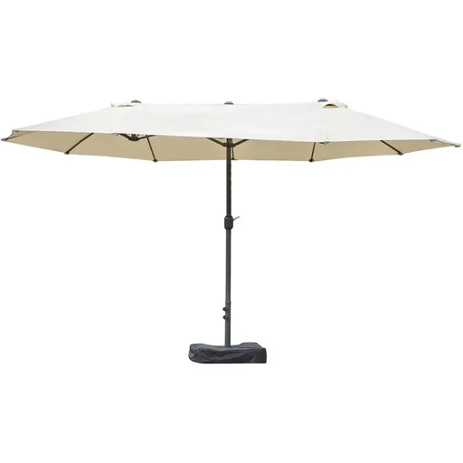 "XXL diameter large 6 meter stand set balcony crank umbrella protection waterproof crank metal image"