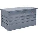 Steel storage box with lock - 120 x 62 x 63 cm - weatherproof