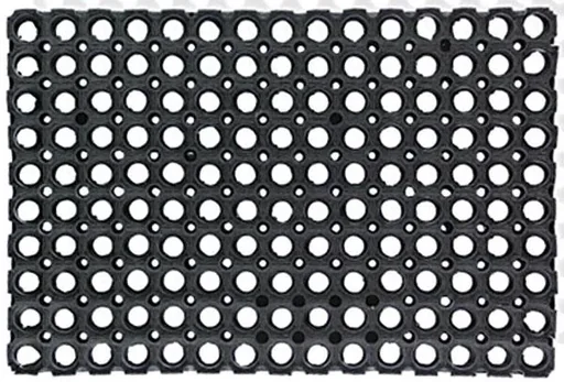 "Rubberen ringmat 40 x 60 cm, antislip deurmat image"