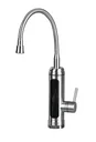 Hot & cold water faucet, electric, stainless steel, 3600 watts