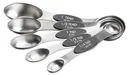Double measuring spoon 2-in-1, 5-piece