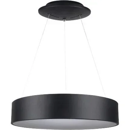 "VT-32-1D Dimmable designer pendant light with integrated LED - 30W - 3000K - 2250Lm - Dimmable - Black image"