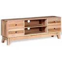 TV cabinet solid recycled wood