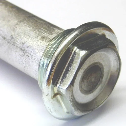 "Magnesium rod anode with screw plug image"
