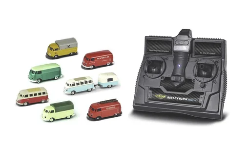 "1:87 Mini VW T1 Samba Bus 2.4G 100% RTR image"