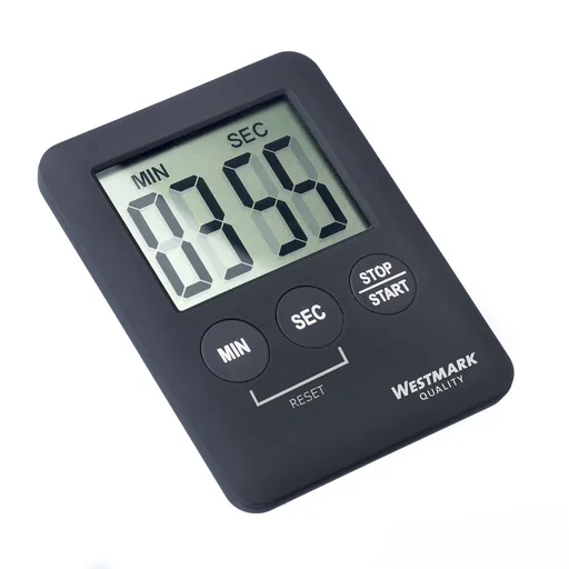 "Digital kitchen timer, magnetic image"