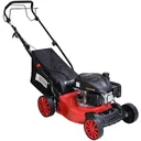 4-stroke petrol lawn mower - 900m² - 40.5cm cutting width with 40L grass collector - 49L