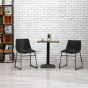 Dining table chair black