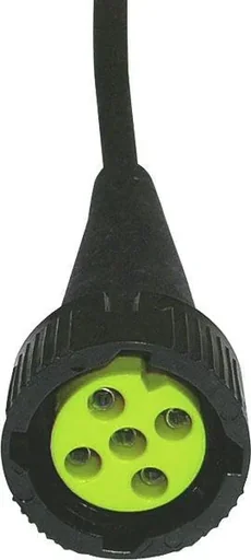 "Bayonet connector, right - green image"