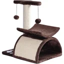 Cat scratching post with ball