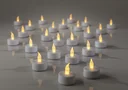 LED tea lights, box of 24