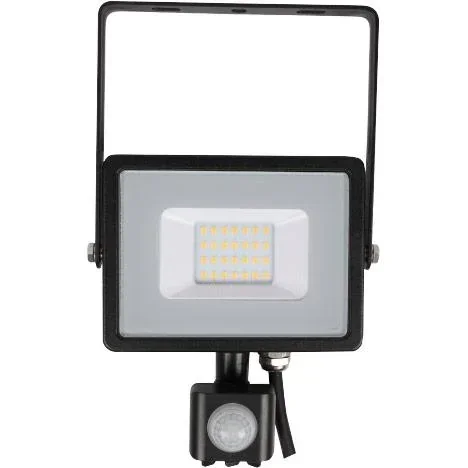 "VT-20-S-Z LED headlight with sensor - 20 W - 1600 Lm - 4000K - black image"