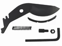 Replacement blade set for power sliding scissors