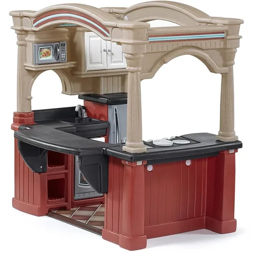 "Grand walk-in kitchen image"