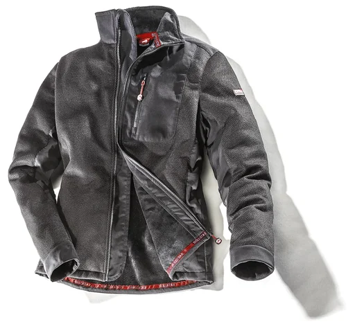 "BULLSTAR fleece jacket, black, size L image"
