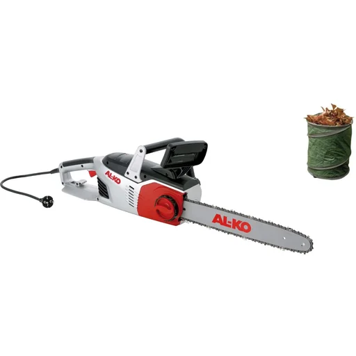 "Electric chainsaw 40 cm with free garden waste bag 30L image"