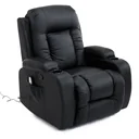 TV armchair with massage and heat function