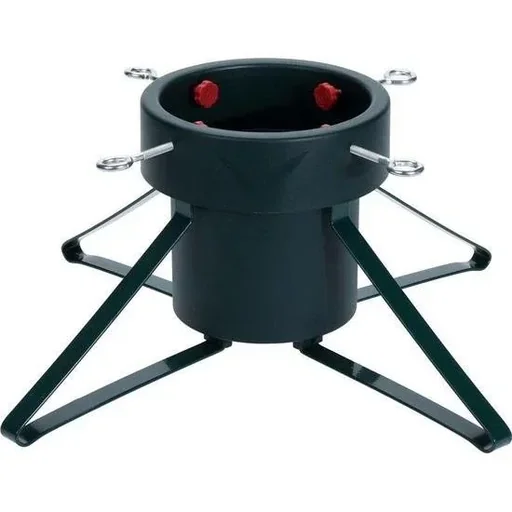 "Christmas tree stand - Medium - for trees up to 2 meters - 1.8L water reservoir - Green image"