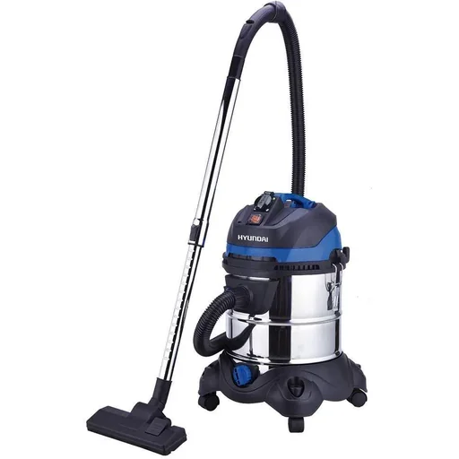 "Industrial wet/dry vacuum cleaner 20L 1200W with socket image"