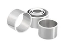 Cookie cutter set, stainless steel, 6 pieces