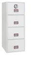 World Class Vertical Fire File filing cabinet with 4 drawers and electronic lock