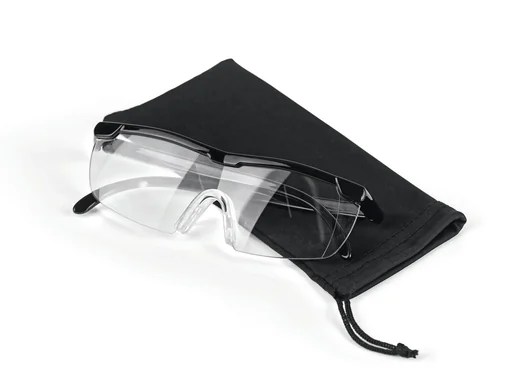 "Magnifying glasses, magnifying glasses, black image"
