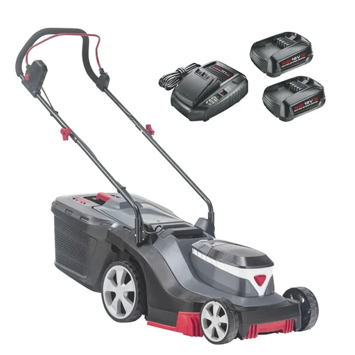"BOSCH HOME AND GARDEN COMPATIBLE Accugrasmaaier 3.22 Li Easy incl. 2 accu's en oplader – wendbaar en compact image"