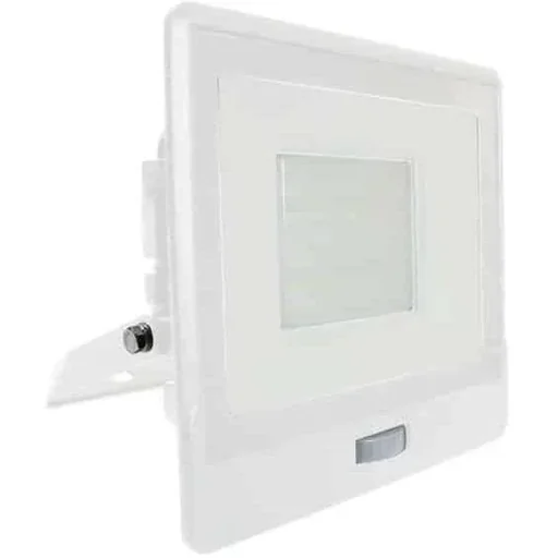 "VT-158S LED Floodlight with Sensor - 50 W - 4000 Lm - 4000K - White image"