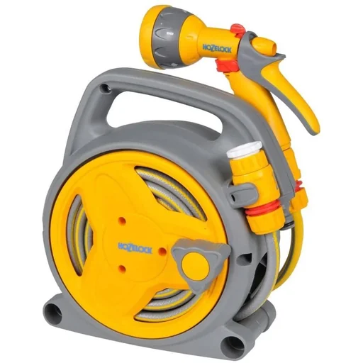 "Pico Reel hose box with 10 m hose and spray gun - lightweight image"