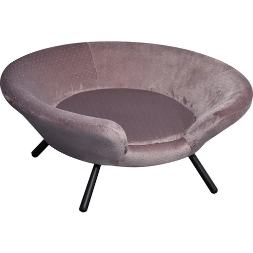 "Pawhut dog sofa in basin shape pink image"