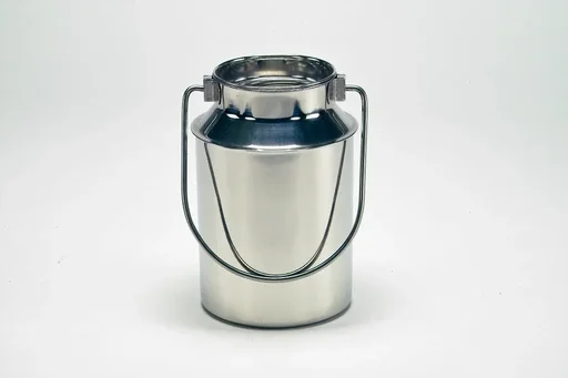 "Milk jug, stainless steel, 1.0 liter image"