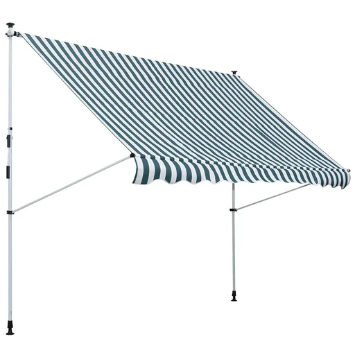 "Clamp awning with folding arm image"