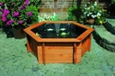 Hexagonal raised pond 125 cm
