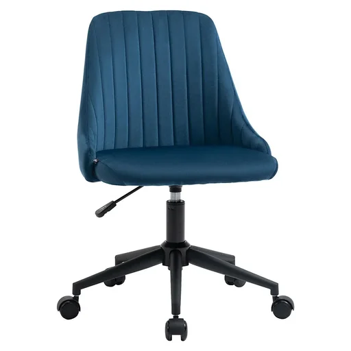 "Office chair swivel chair desk chair ergonomic line design height adjustable 360° rotatable foam velvety P image"
