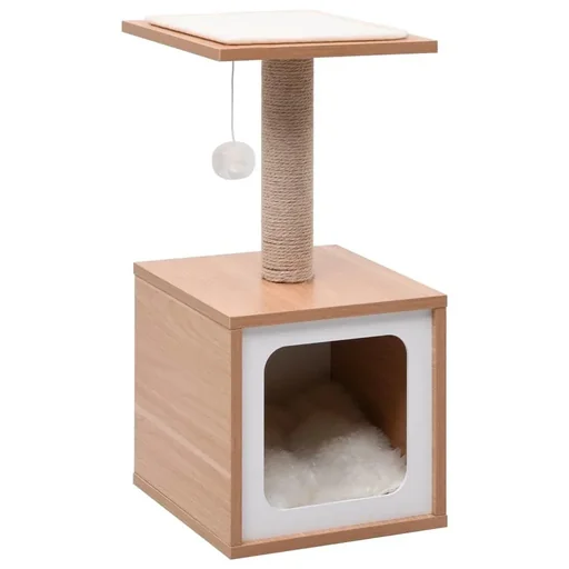 "Cat scratching post with sisal scratching mat 6 image"
