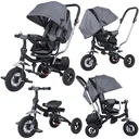 Children's Multifunctional Baby Carrier + 3 in 1 Bicycle - Trike - Grey