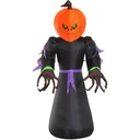 Halloween Decoration Inflatable Scary Ghost Pumpkin with LED